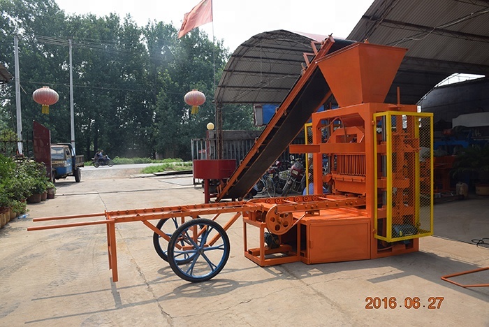 automatic cement brick block making machine concrete brick machinery