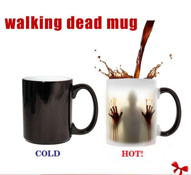 Heat Sensitive Mug Change Color Coffee Mug Color Changing Magic Mug