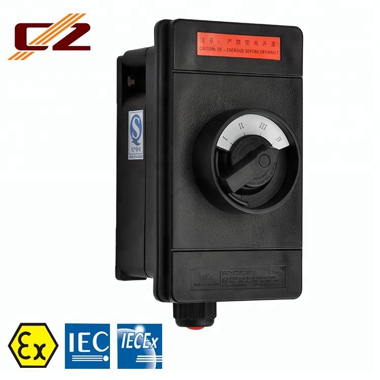 IECEX and ATEX Certified Explosion-proof British Standard Plastic Electrical Control Box