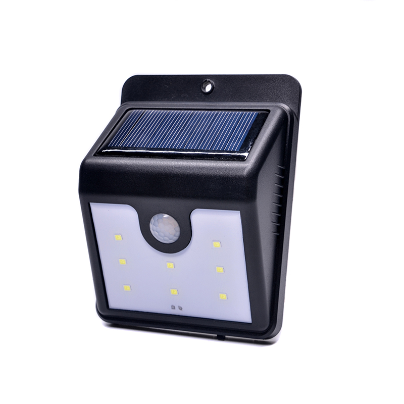 Outdoor Garden Solarlight Security IP44 Waterproof Energy Powered Wireless Night Motion Sensor Wall Lamp 8 SMD LED Solar Light