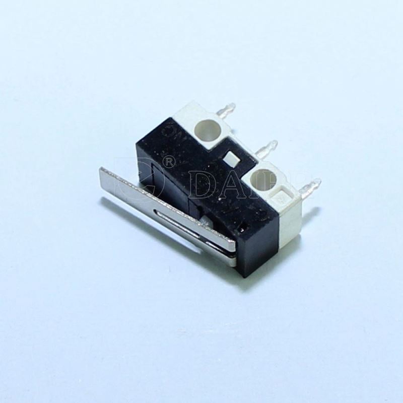 T75 1A Single Pole 3 Pins ON OFF Defond Micro Switch With Long Lever