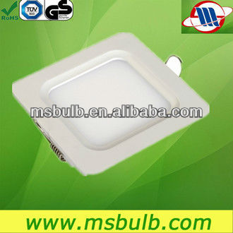 4W 260lm recessed LED square panel lights 127*127mm