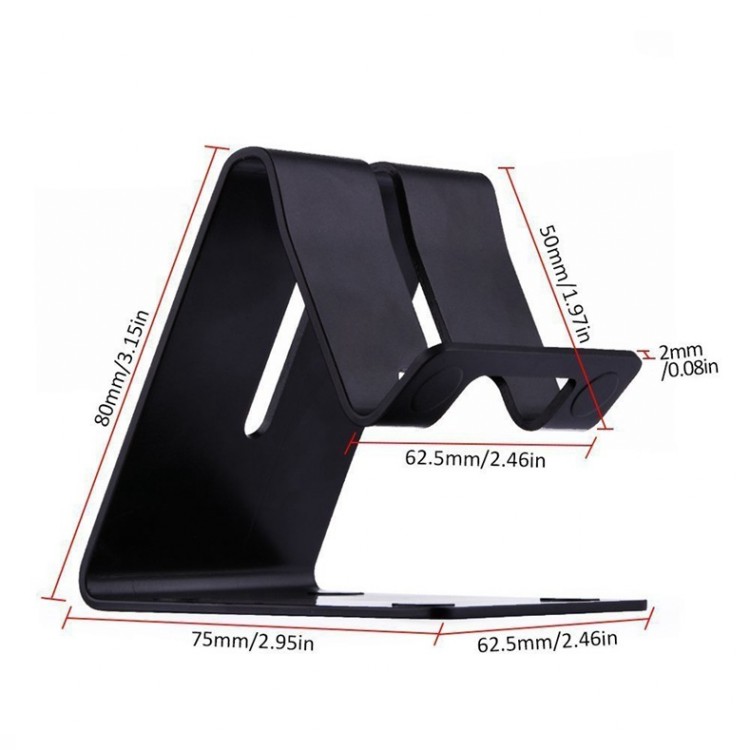 Aluminum Metal Mobile Phone Holder For iPhone Samsung iPad Desk Stand holder Support tablette for cellular no car Porta