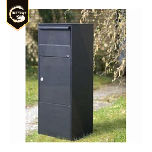 Stainless Steel Customer Made Outdoor Metal Residential Mailbox Locked Parcel Drop Box