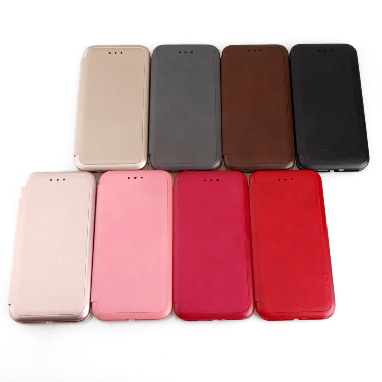 Slim Shell Magnetic Flip Leather Mobile Phone Case for iPhone SE , for iPhone 5 Case