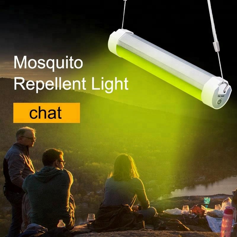 18650 3.7V Lithium Battery Mosquito Repellent Light Rechargeable Magnetic Light Anti-mosquito Outdoor Camping Light