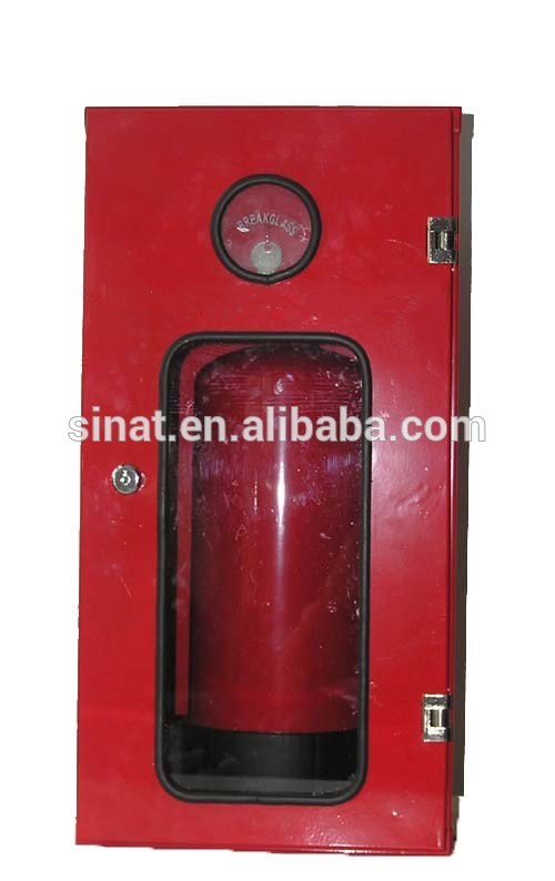 Steel fire extinguisher Cabinet with glass door