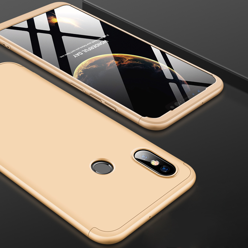 360 Cover case for Xiaomi Mi 8, Removable 3in1 Hard PC Shield Back Cover Case for Xiaomi Mi 8 phone cases