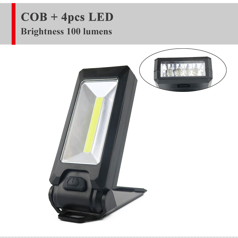 Factory cheapest price 3W COB working light led with magnet and hook