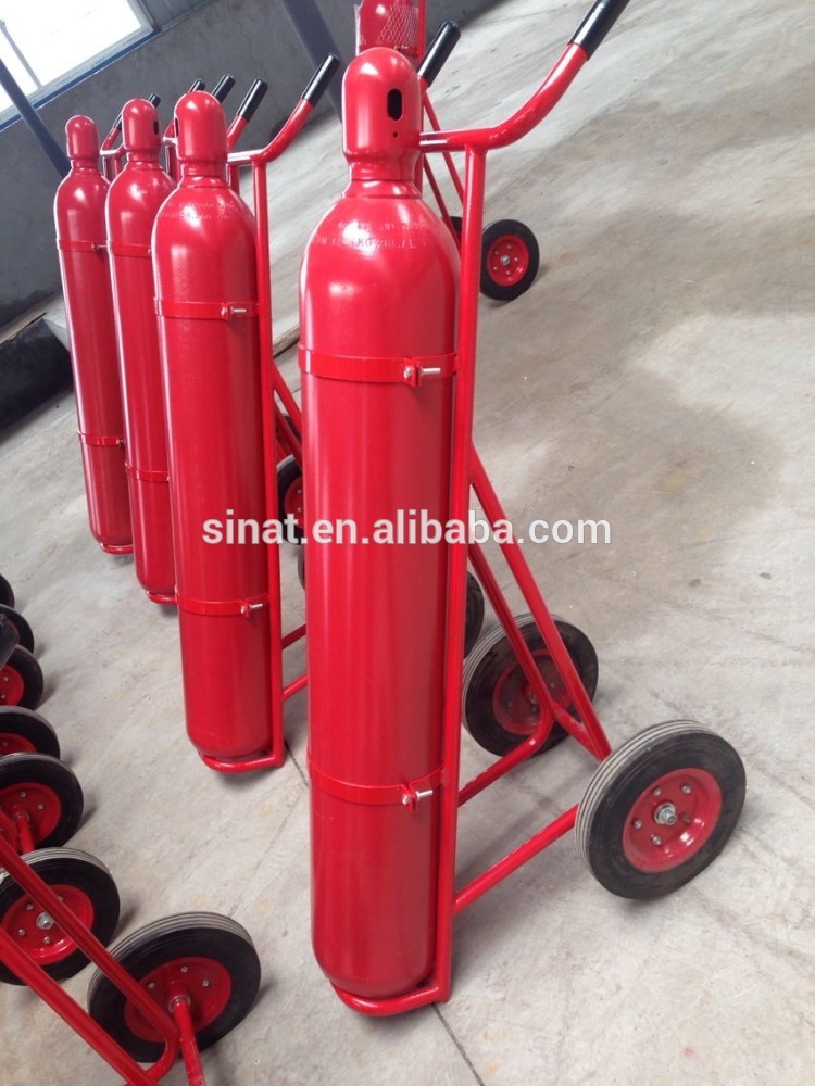 10kg wheeled CE CO2 fire extinguisher