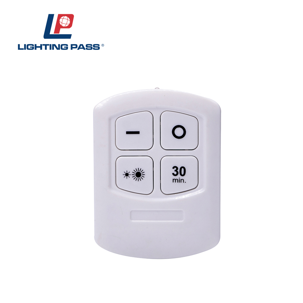 3W COB LED 80lms Wireless Battery Powered LED Night Light Wireless Push Lights With Remote Control