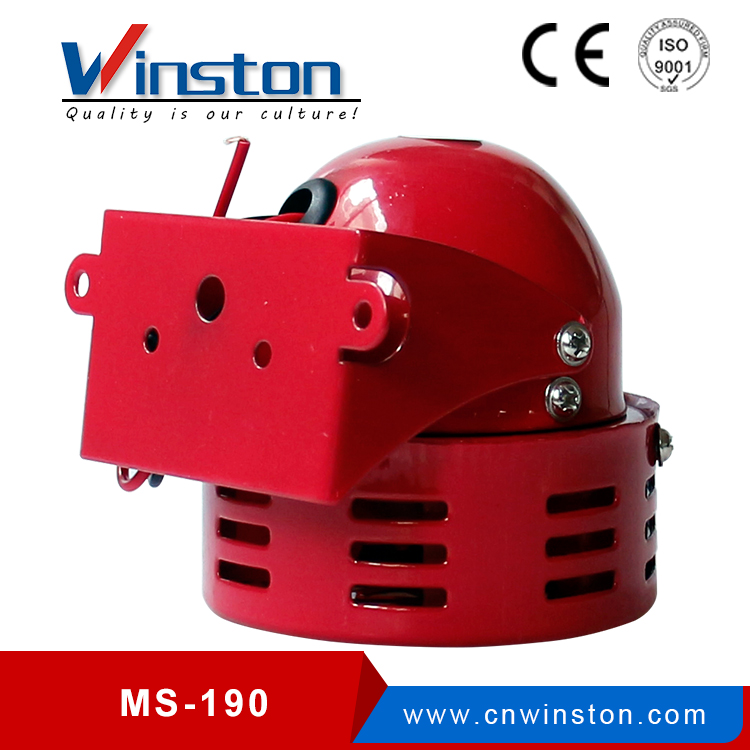 Winston MS-190 220VAC 50HZ 60 HZ Mini Motor Siren Ac Metal Electric Alarm Bell