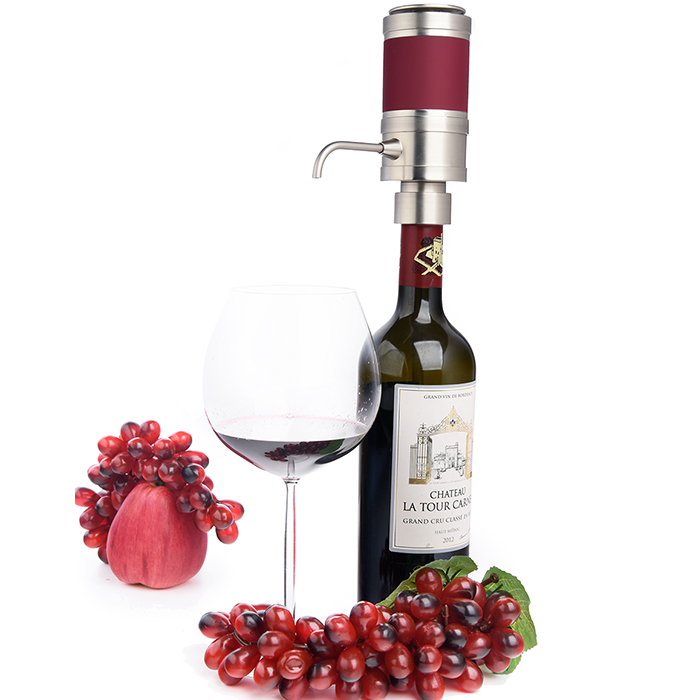 Luxury Wine decanter Pump & Dispenser for Wine and Spirit Battery Operated