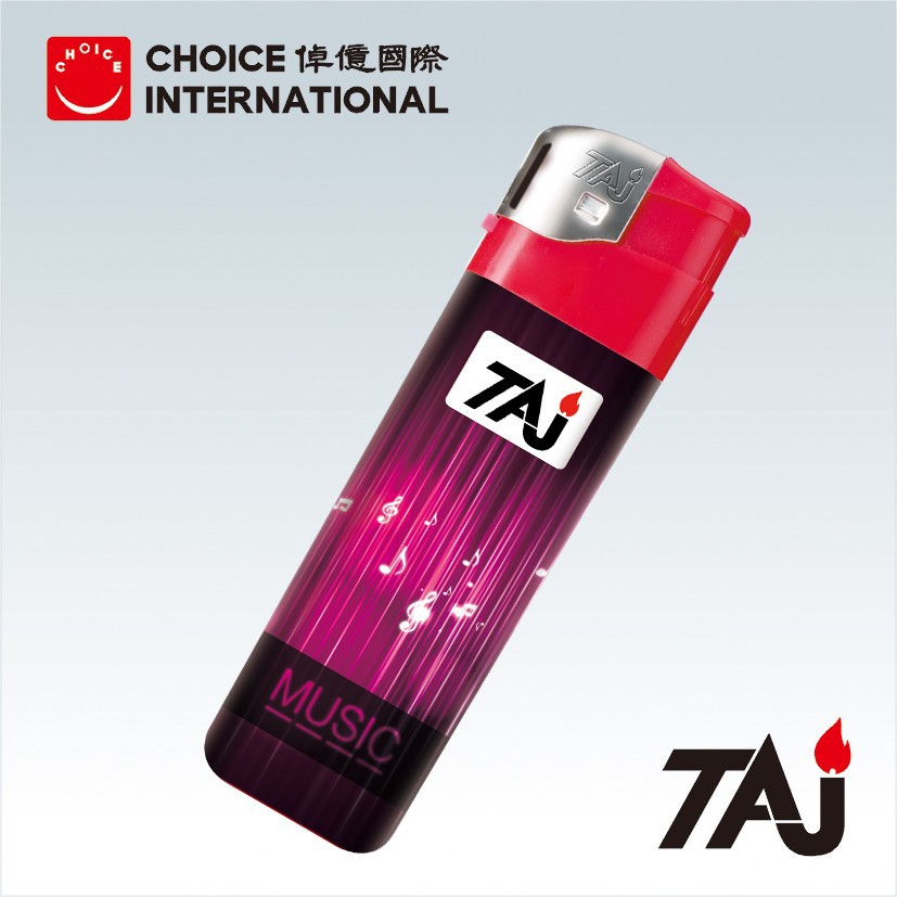 Hot-selling lighter TAJ electronic fashion lighter in music wrapper