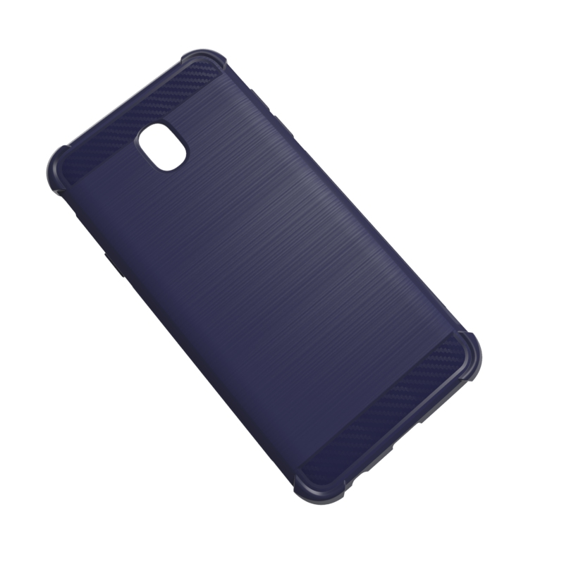 newstyle Carbon Fiber Cover soft Tpu Brushed case For Samsung Galaxy J7 2018