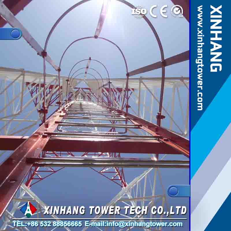 gsm communication towers triangular radio communication tower