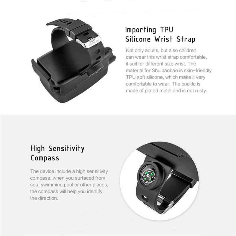 Float Wristband Bracelet Wearable Water Buoyancy Aid Lifesaving Bracelet for Adults & Kids