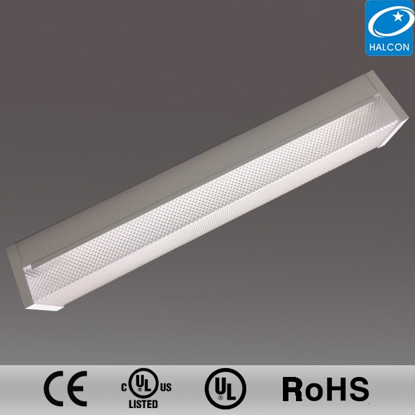 1.2m 36w LED Linear  Steel Base Prismatic Acrylic Diffuser  Light for Hotel High Performance Strip Led Lights