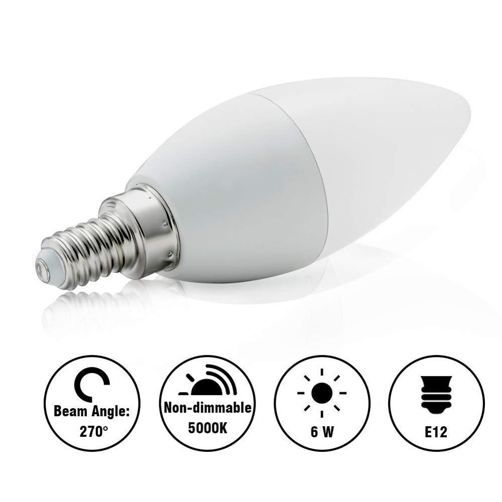 China replacement e14 base led candle bulbs