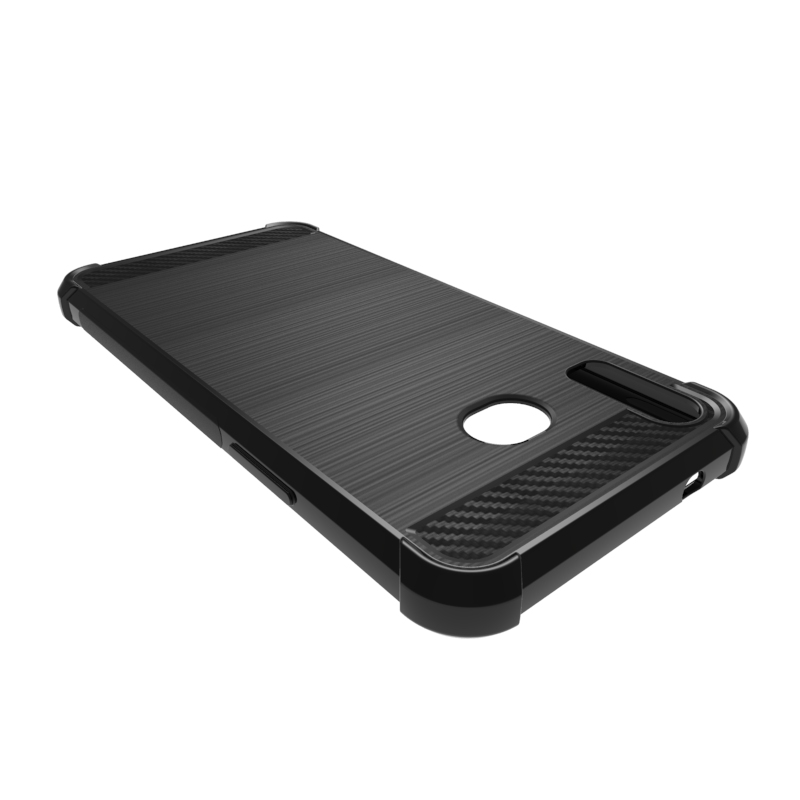 newstyle Carbon Fiber Cover soft Tpu Brushed case For Samsung galaxy A6S