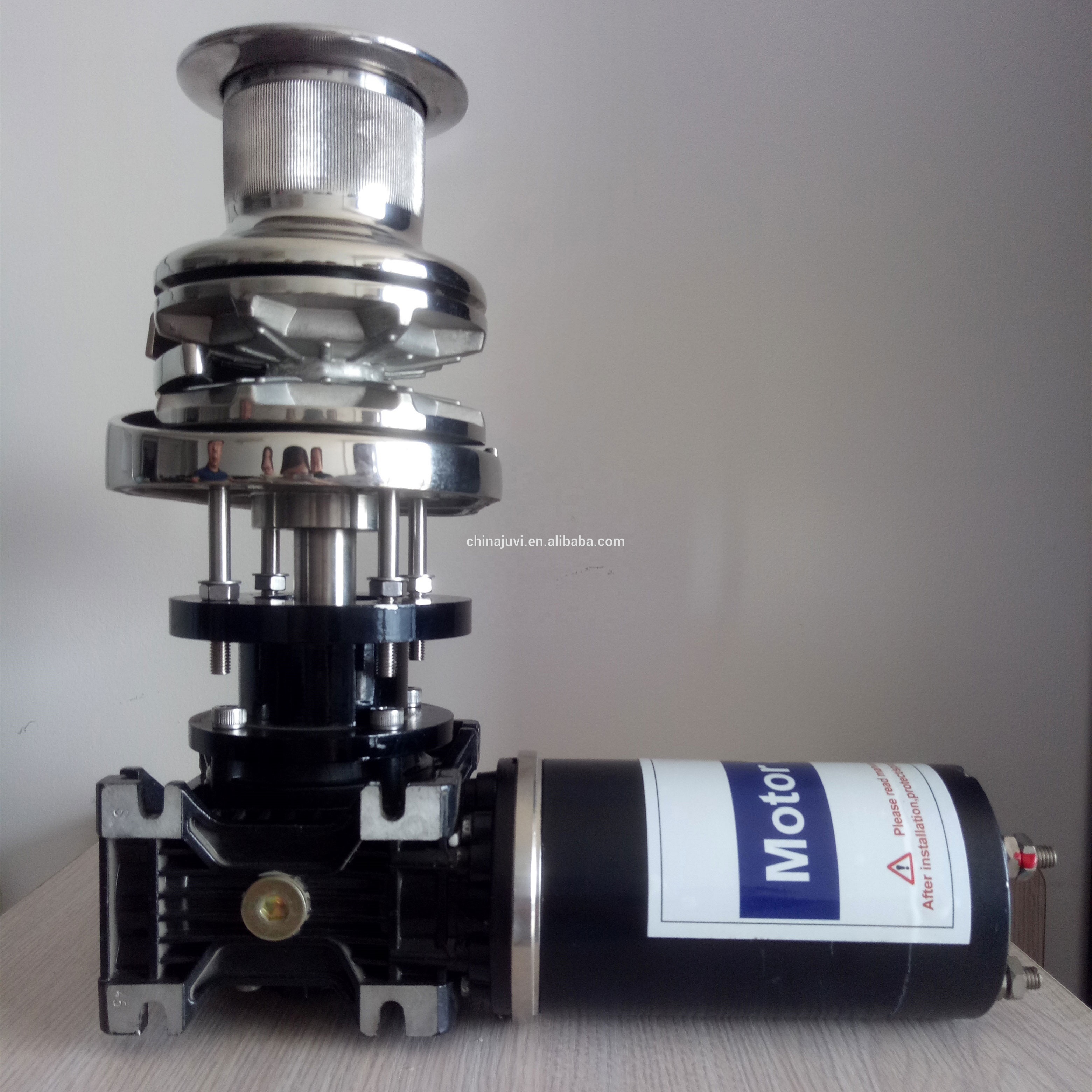 JV611H 12v small windlass boat vertical anchor winch for sale