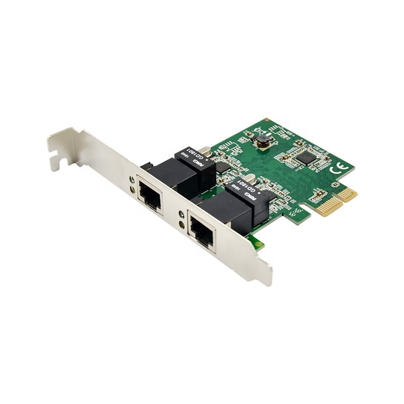 PCIe  Dual Gigabit dual filter PCI express  Computer Network Card NEW Realtek 8111F+ASM1082e Chipset
