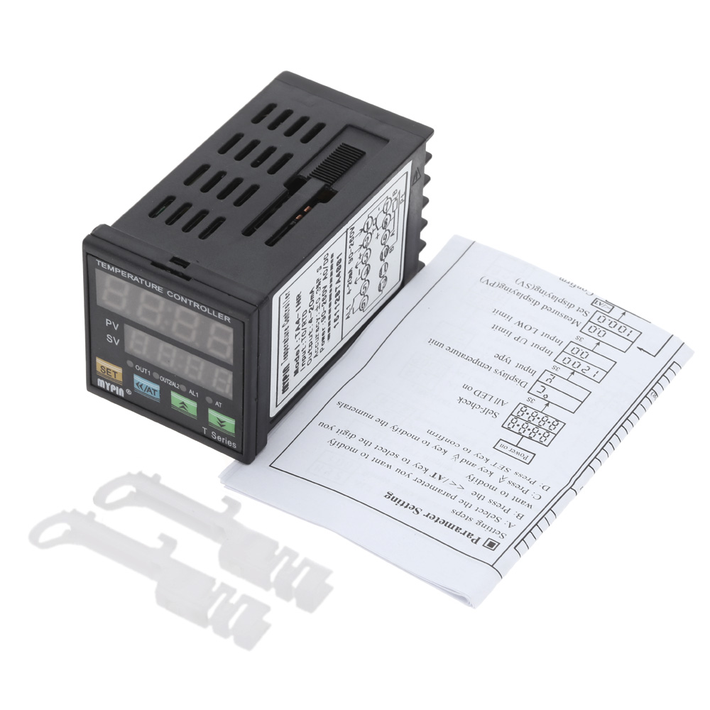 Digital LED PID Temperature Controller Thermostat Diagnostic-tool Thermal Regulator INR 1 Alarm Relay Analog Output TC/RTD