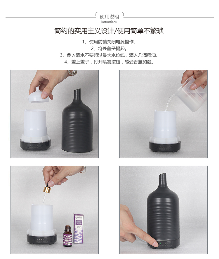 Electric Diffuser Essential Oil Ultrasonic Aroma Diffuser Hong Kong