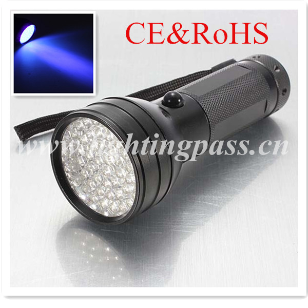 2014 new design ultra 51 LED Aluminium 365nm UV Light