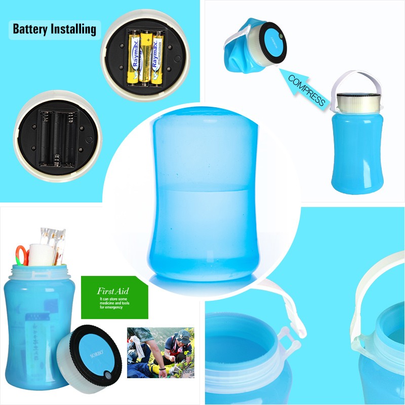 2018 Fashionable Trend Unique Design Camping Lantern With Battery Operated For Emergency