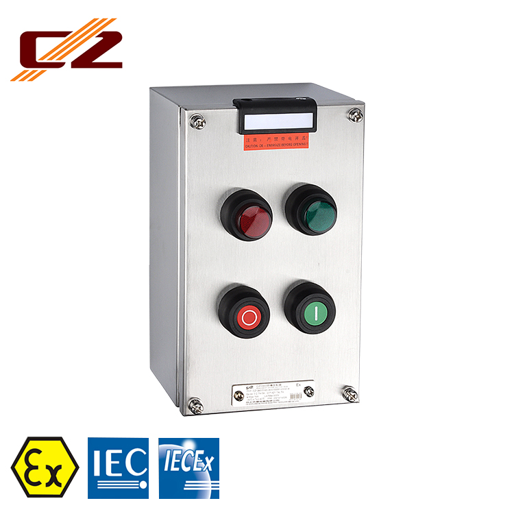 Explosion-proof Stainless Steel ESD Pushbutton Box