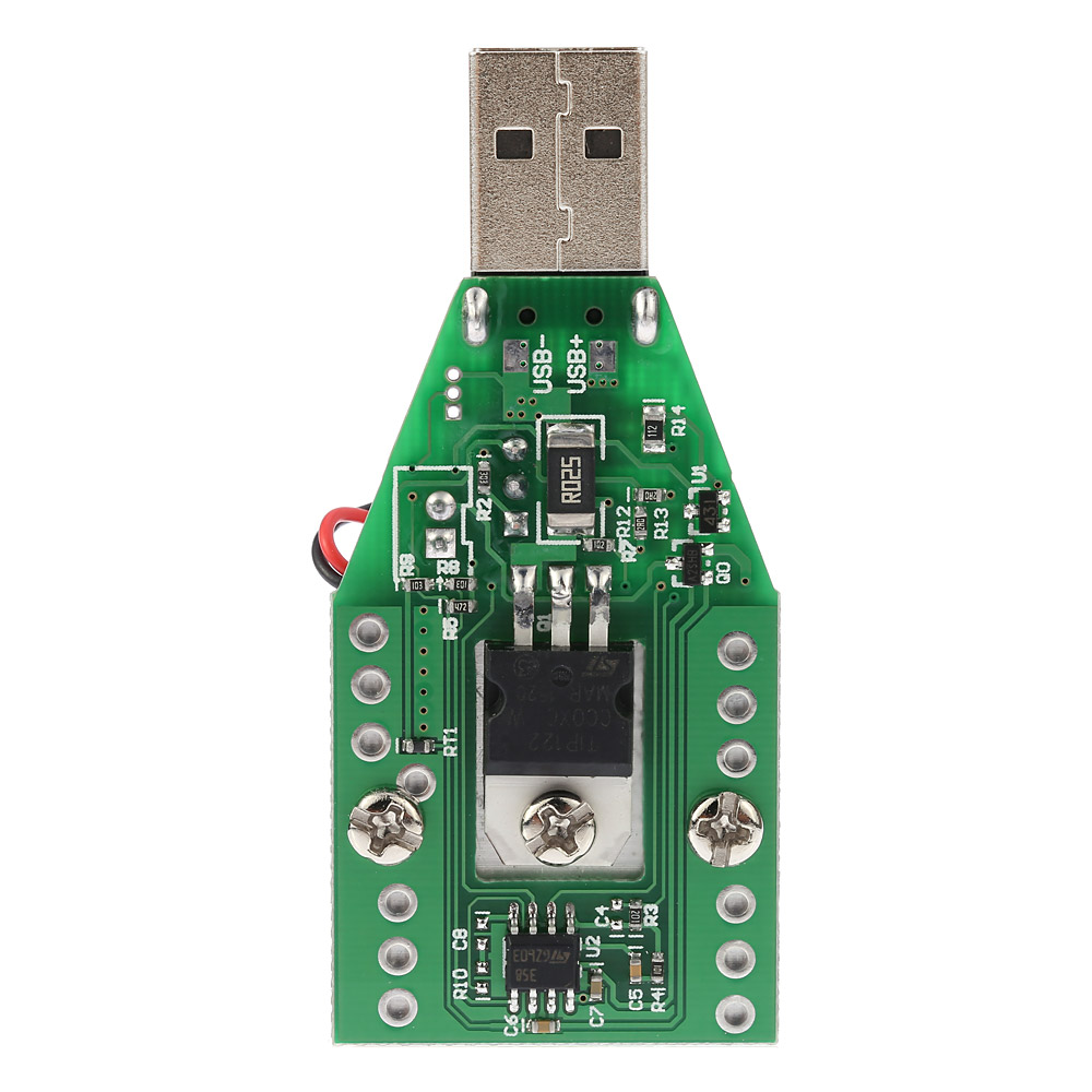 DC3.7-13V USB Adjustable Electronic Load Module Constant Current Electronic Load 0.15-3.00A Power Tester