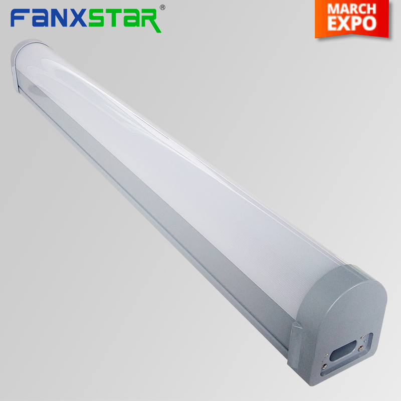 TUV CE ROHS approval led linear light vapor-tight Fixture 4ft 4feet 33W 120cm 140Lm/w with 5 years warranty