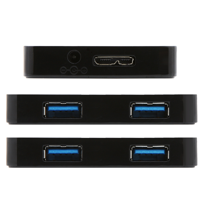 High Speed 5Gbps USB 3 HUB 2.0 1.1 4 Port USB HUB 3.0 with Power USB HUB Switch+ Power Cable for Computer Networking Brand New