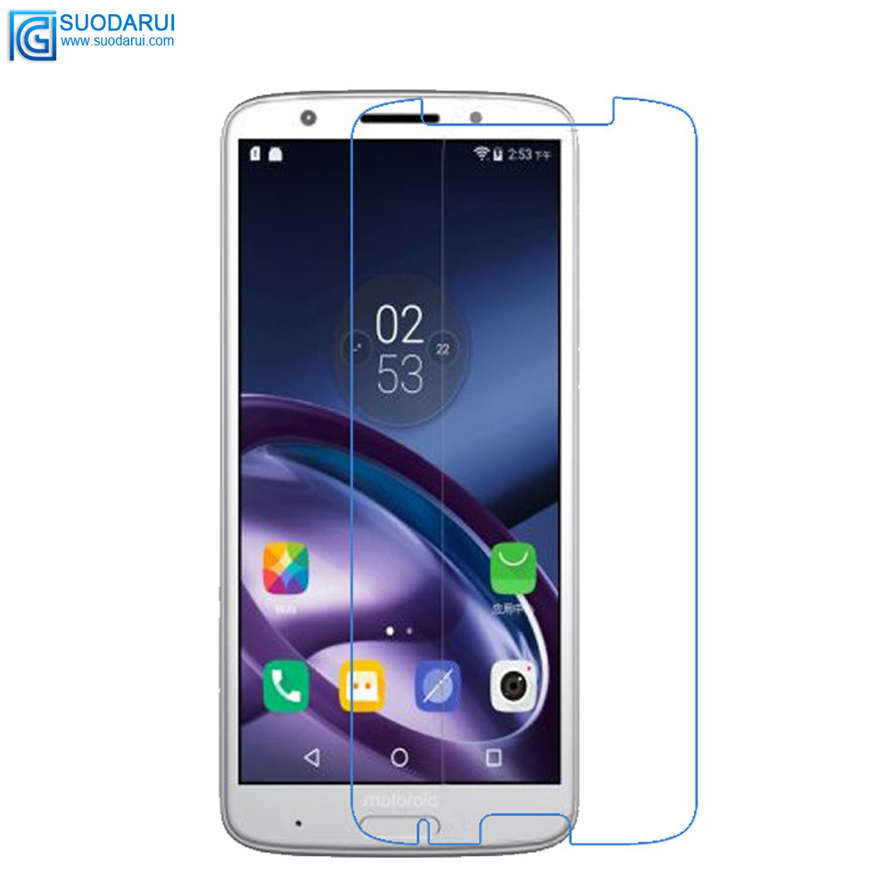 Tempered Glass Screen Protector for Motorola moto G6 G6 Plus 9H 2.5D 0.26mm HD Transparent Film