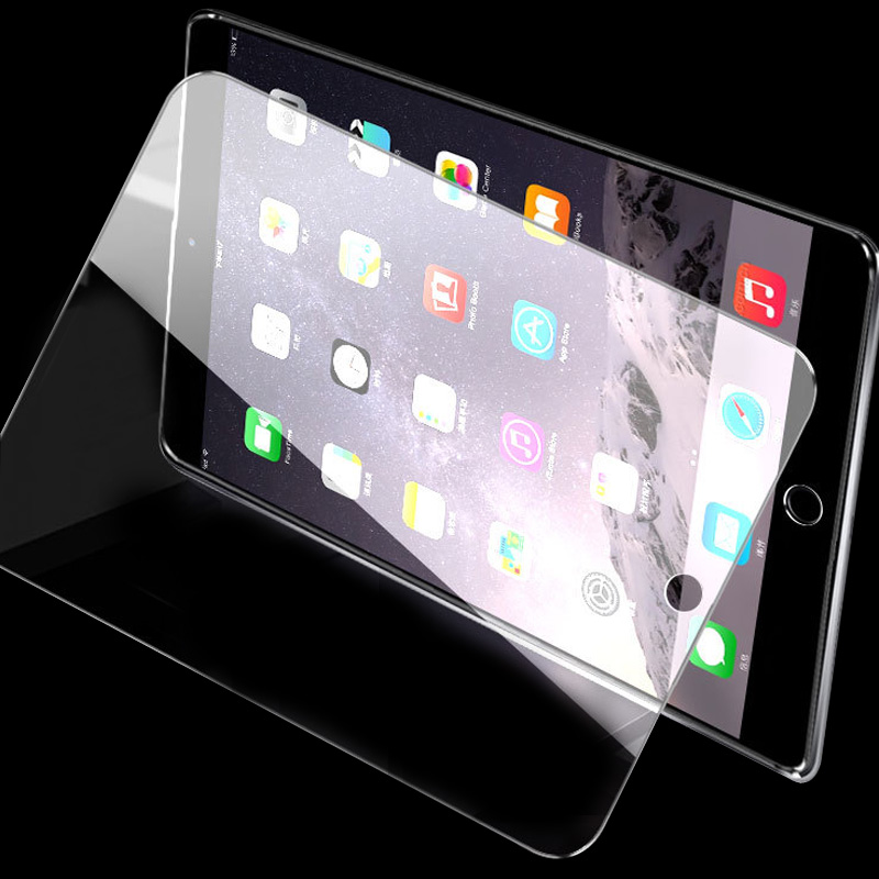 2.5D 9H high clear tempered glass screen protector film for ipad 2 3 4 6