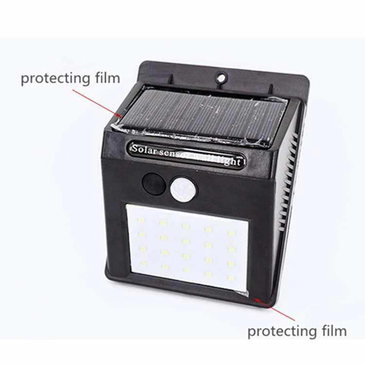 Solar lights outdoor garden sensor wall light