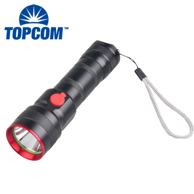 1000lumen XM-L T6 Zoomable 26650 Flashlight LED USB Tactical Flashlight Military Camping