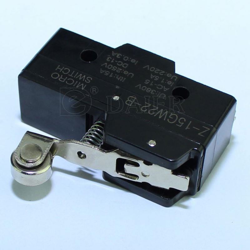 Z-15GW22-B 15A ON OFF Spring Return Microswitch Roller Lever