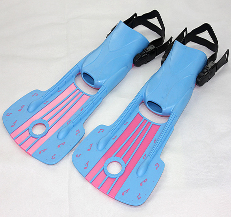 Swimming Fins Snorkeling Foot Flipper adjustable Mermaid Swim Fin Diving Swimming Equipment