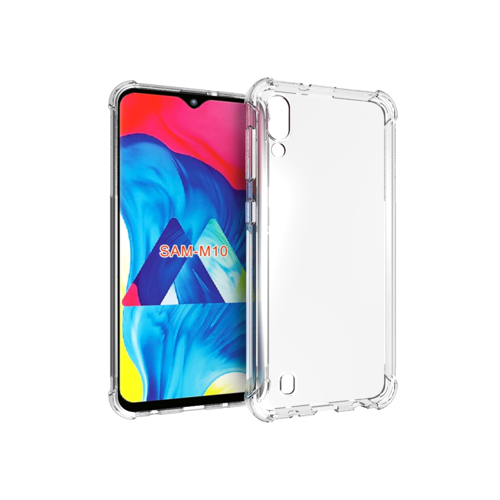 hot sell shockproof transparent Tpu case For Samsung galaxy M10 Soft cover