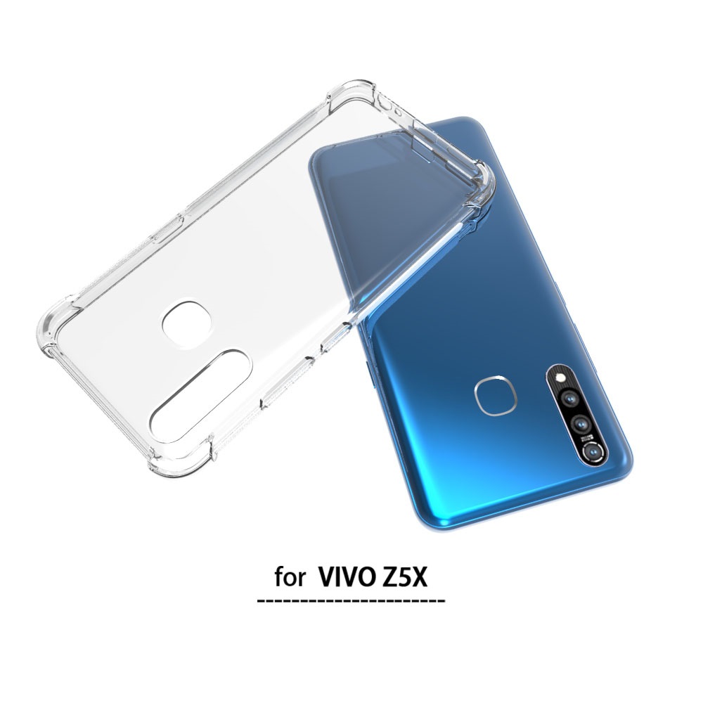 Transparent Shockproof soft  case For Vivo Z5X Tpu cover