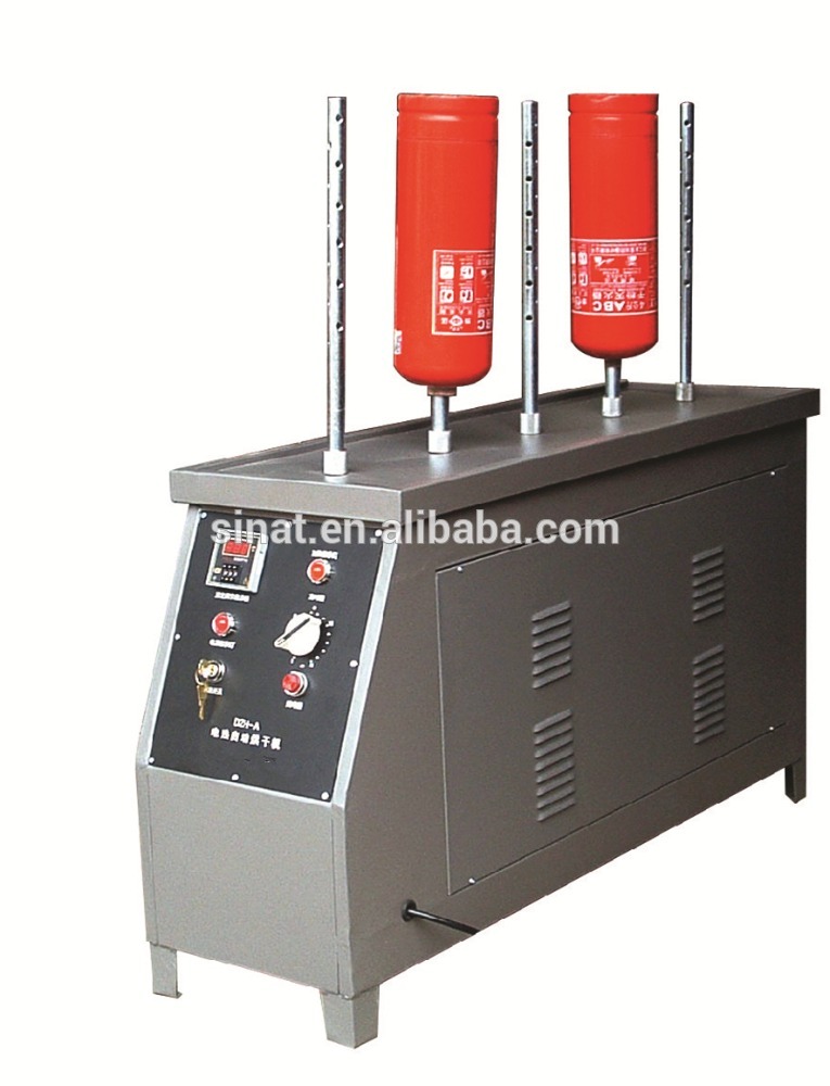 Electric heat Fire Extinguisher cylinder CE Dry Machine Automatic with 5 stations