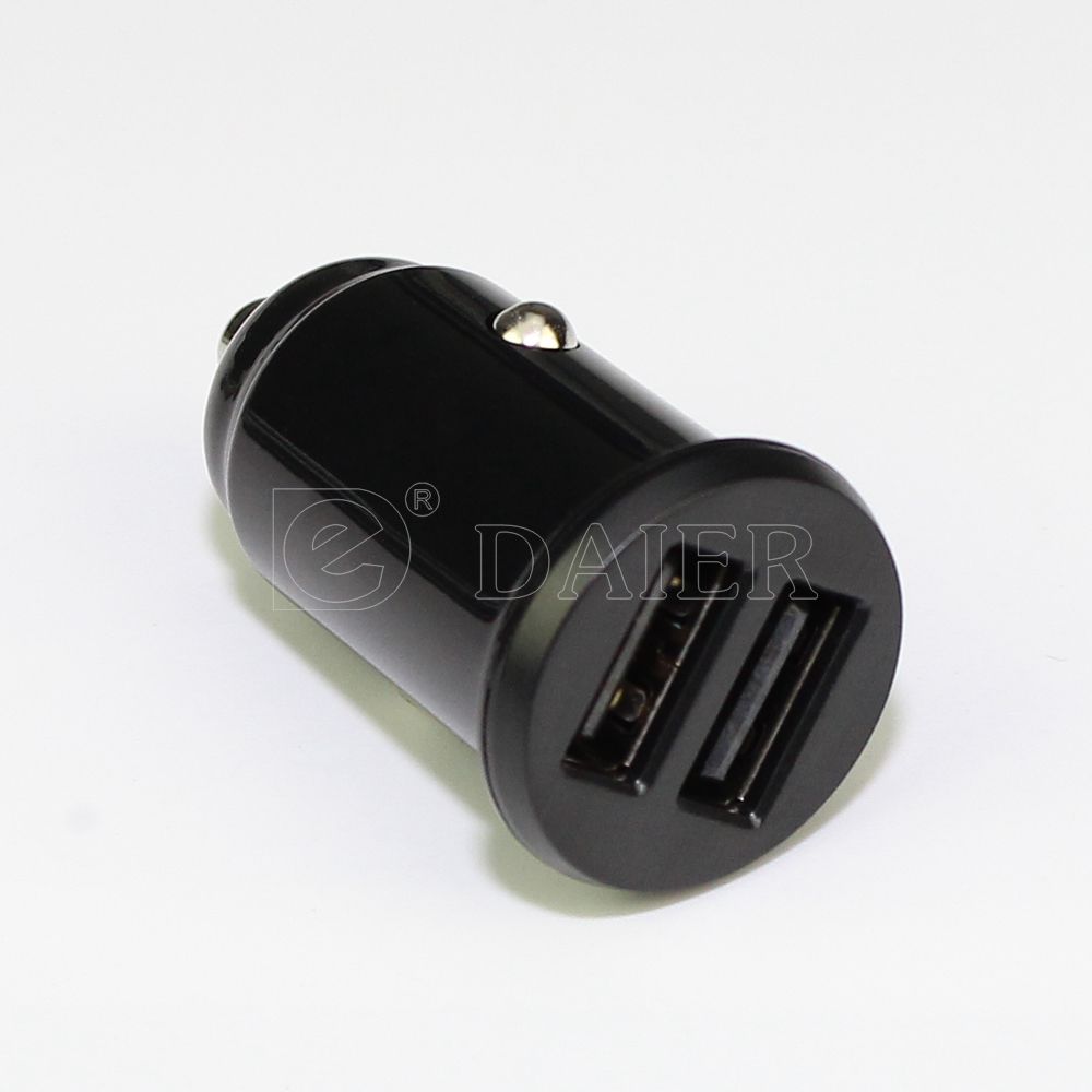 12V/ 24V Car Adaptor with Mini Size Dual Port 3.1A Car Charger USB Car Charger