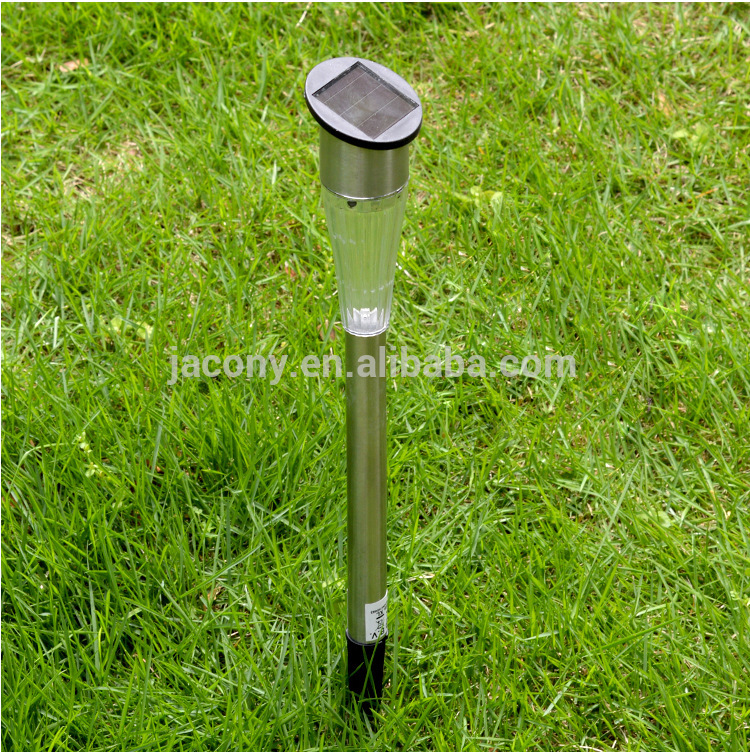 Outdoor Automatic Solar Charged LED Garden Stick Light for Yard Accent Border Exterior Landscape (JL-8585)