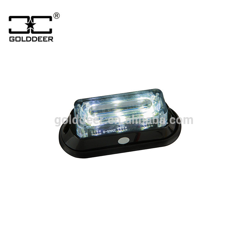 White Gen-3 LED Car Auto Flashing Led Warning Lights