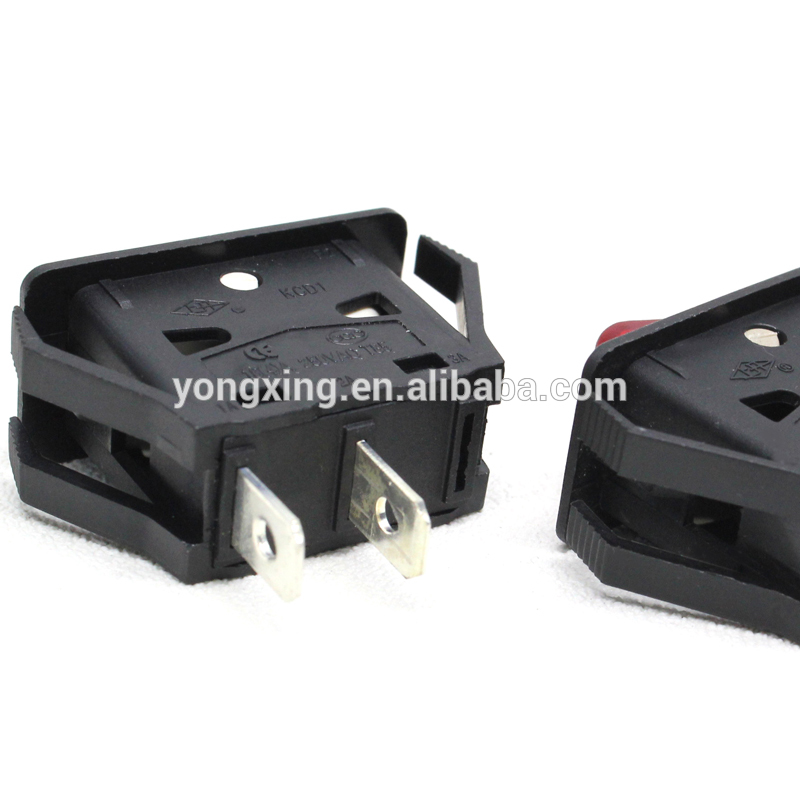 t85  12v 3 way rocker switch with light rocker switch