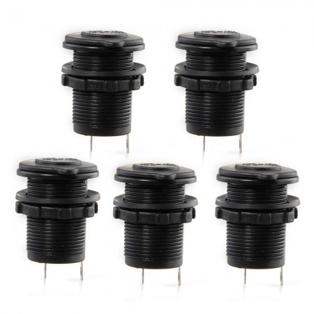 12V-24V Waterproof Motorbike Car Cigarette Lighter Socket Plug Power Outlet