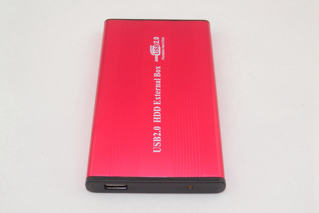 USB 2.0 SATA HD HDD Hard Disk Drive Enclosure External Case Box 2.5 inch Aluminium Hard Drive Case For PC Laptop Desktop