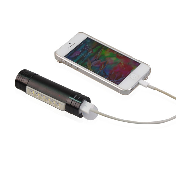 USB charger dual purpose headlamp mobile phone charger flashlights